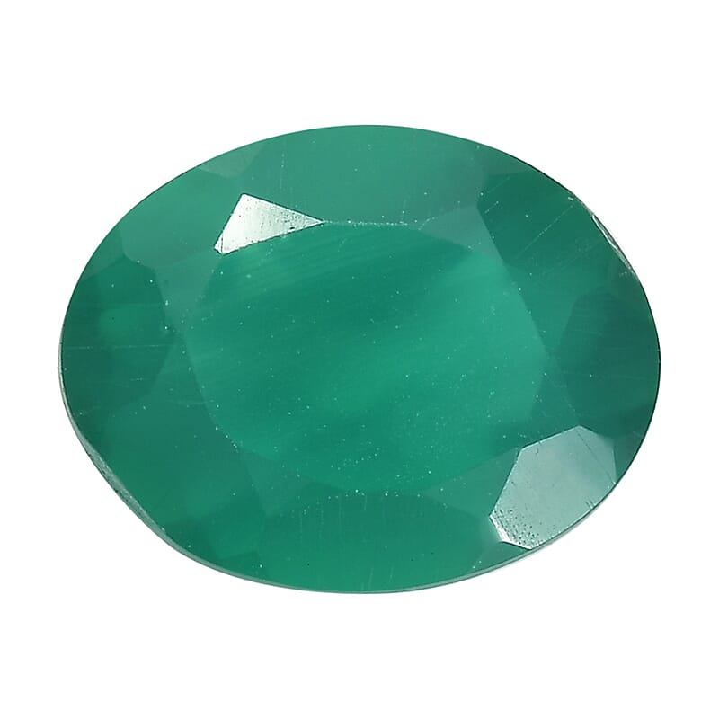 Green Onyx (Pear 9x7 mm) 1.60 ctw Loose Gemstone