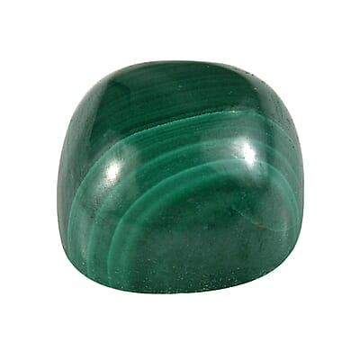 African Malachite (Cush 7x7 mm) 1.69 ctw Loose Gemstone