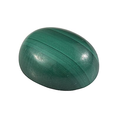AA African Malachite (Ovl 10x8 mm) 3.28 ctw Loose Gemstone