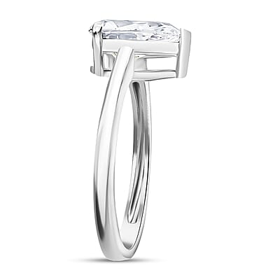 IGI Certified Luxuriant Lab Grown Diamond E-F VS 2.00 ctw Ring in 14K White Gold (Size 10.0)