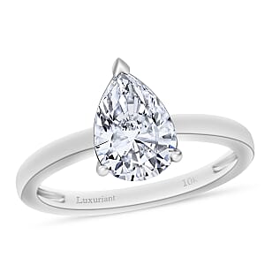 IGI Certified Luxuriant Lab Grown Diamond E-F VS 2.00 ctw Ring in 10K White Gold (Size 9.0)