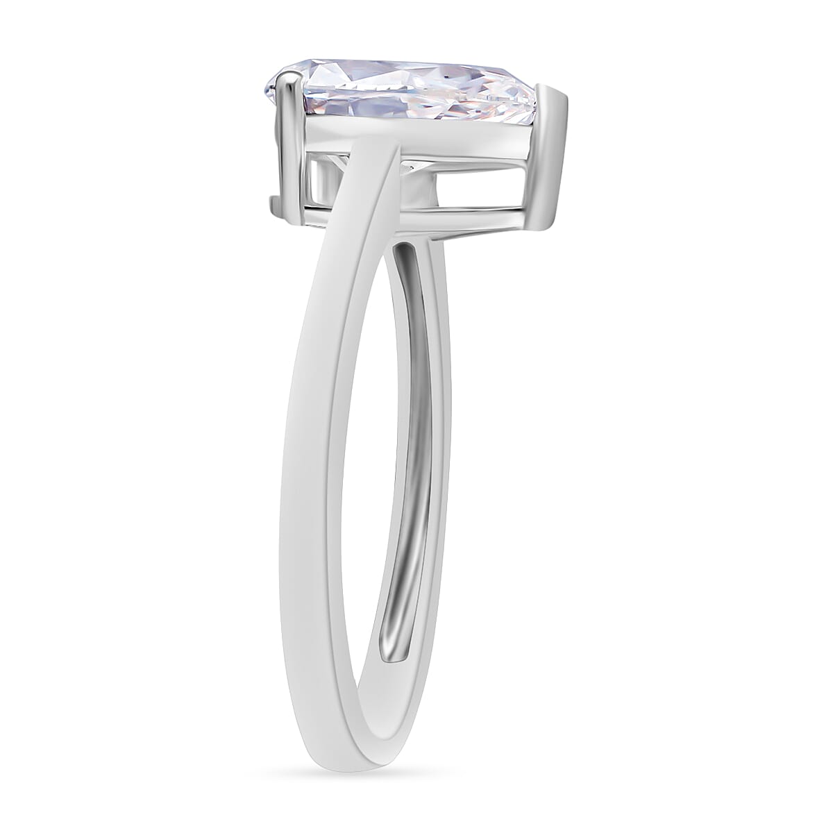 IGI Certified Luxuriant Lab Grown Diamond E-F VS 2.00 ctw Ring in 950 Platinum (Size 9.5) image number 2