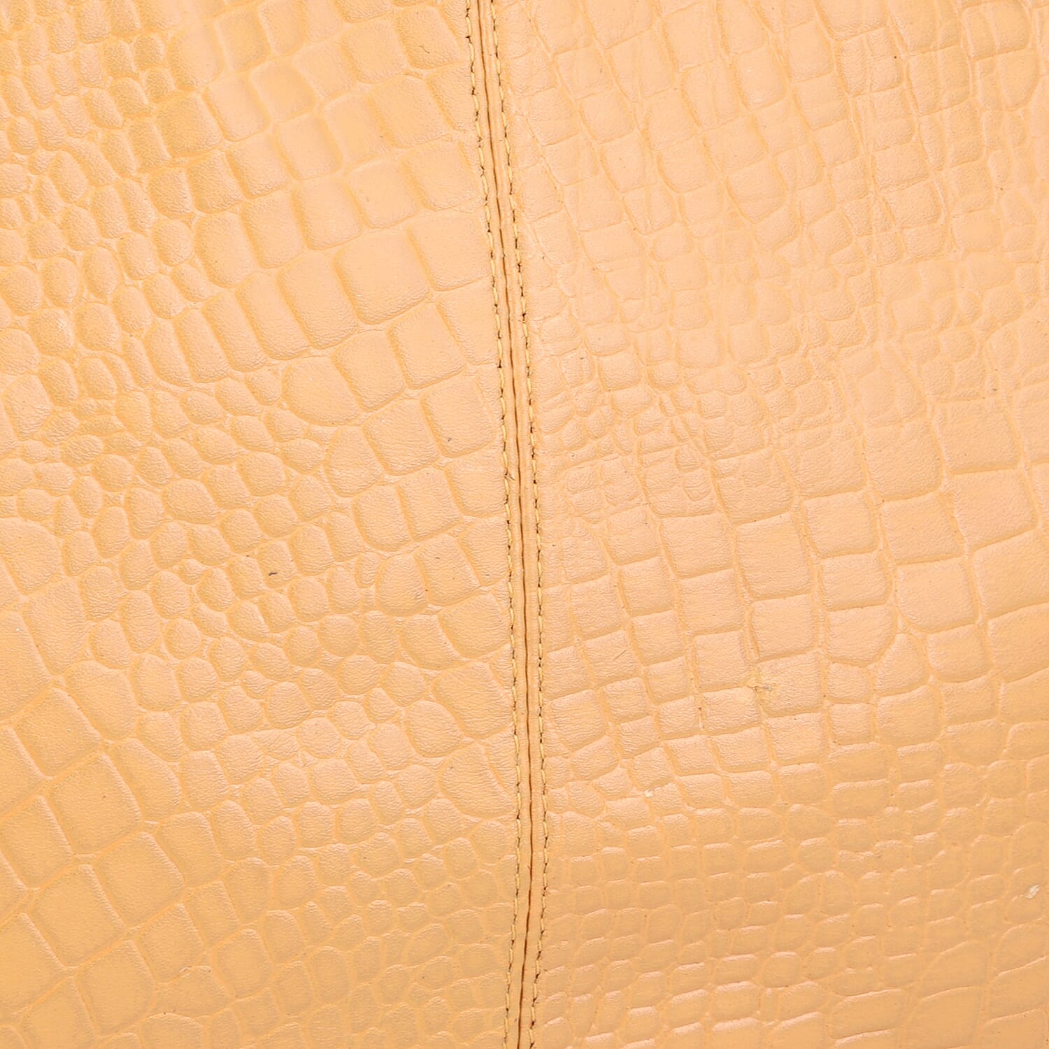 La Marey Tan Genuine Leather Tote Bag with Front Two Zip Pocket