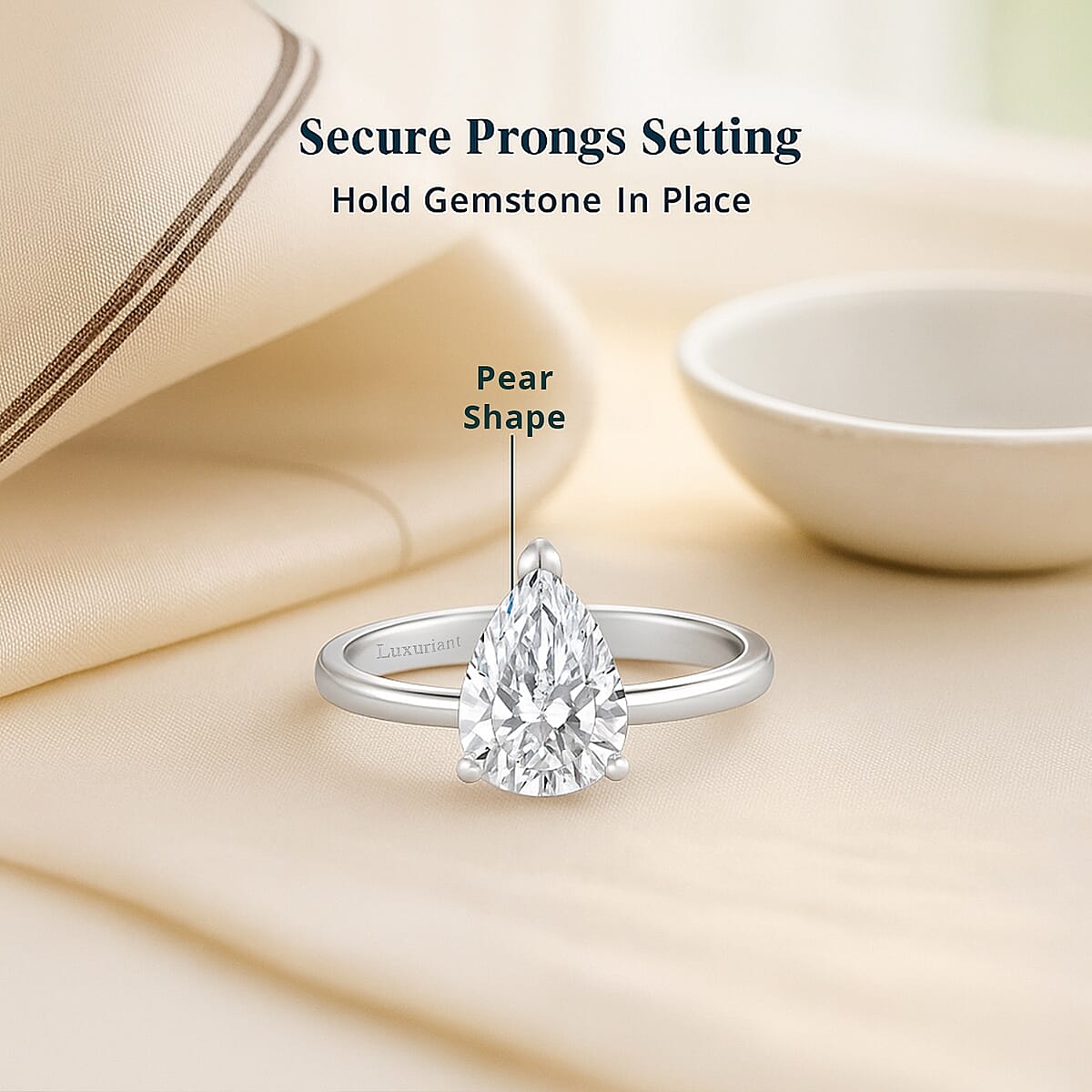 IGI Certified Luxuriant Lab Grown Diamond G-H SI 2.00 ctw Ring in 950 Platinum (Size 4.5) (Del. in 10-12 Days) image number 5