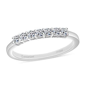 Luxuriant Lab Grown Diamond G-H SI 0.25 ctw Ring in 950 Platinum (Size 10.0)