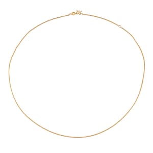Rope Chain Necklace in 24K Yellow Gold 3.90 Grams 20 Inches