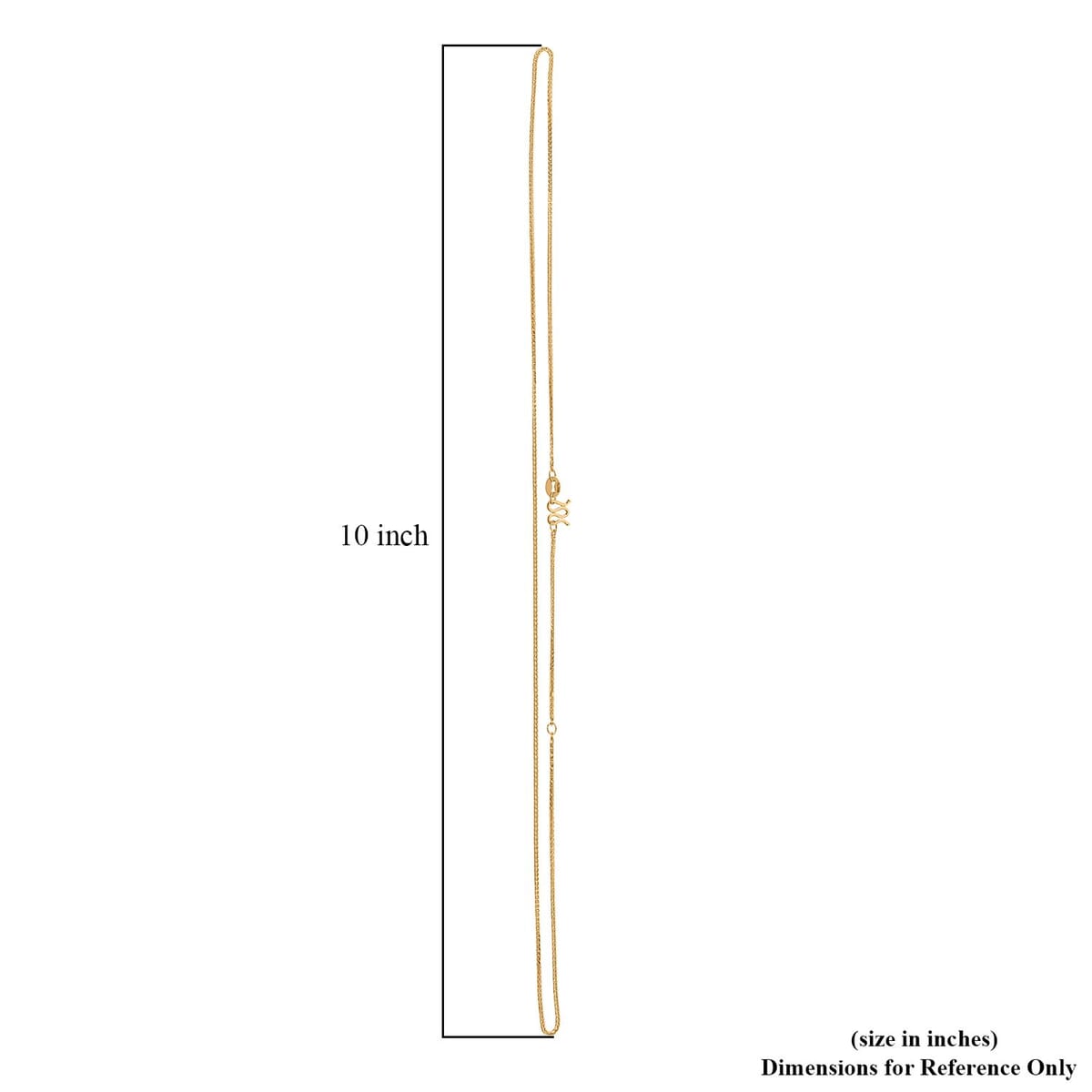 Rope Chain Necklace in 24K Yellow Gold 3.90 Grams 20 Inches image number 5