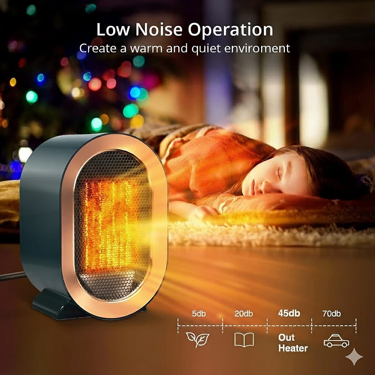 Livmore Green Electric Air Heater image number 4