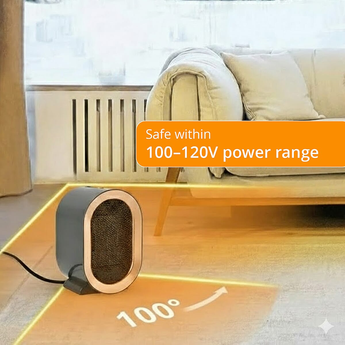 Livmore Green Electric Air Heater image number 7