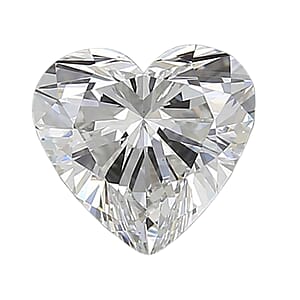 Brilliant Cut Luxuriant Lab Grown Diamond (E-F, VS) (Heart 8.8 mm) 2.50 ctw