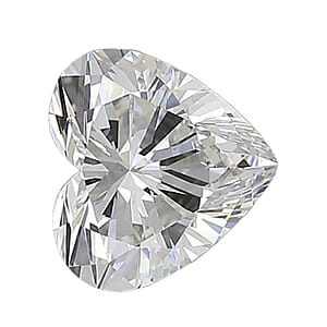 Brilliant Cut Luxuriant Lab Grown Diamond (E-F, VS) (Heart 8.8 mm) 2.50 ctw