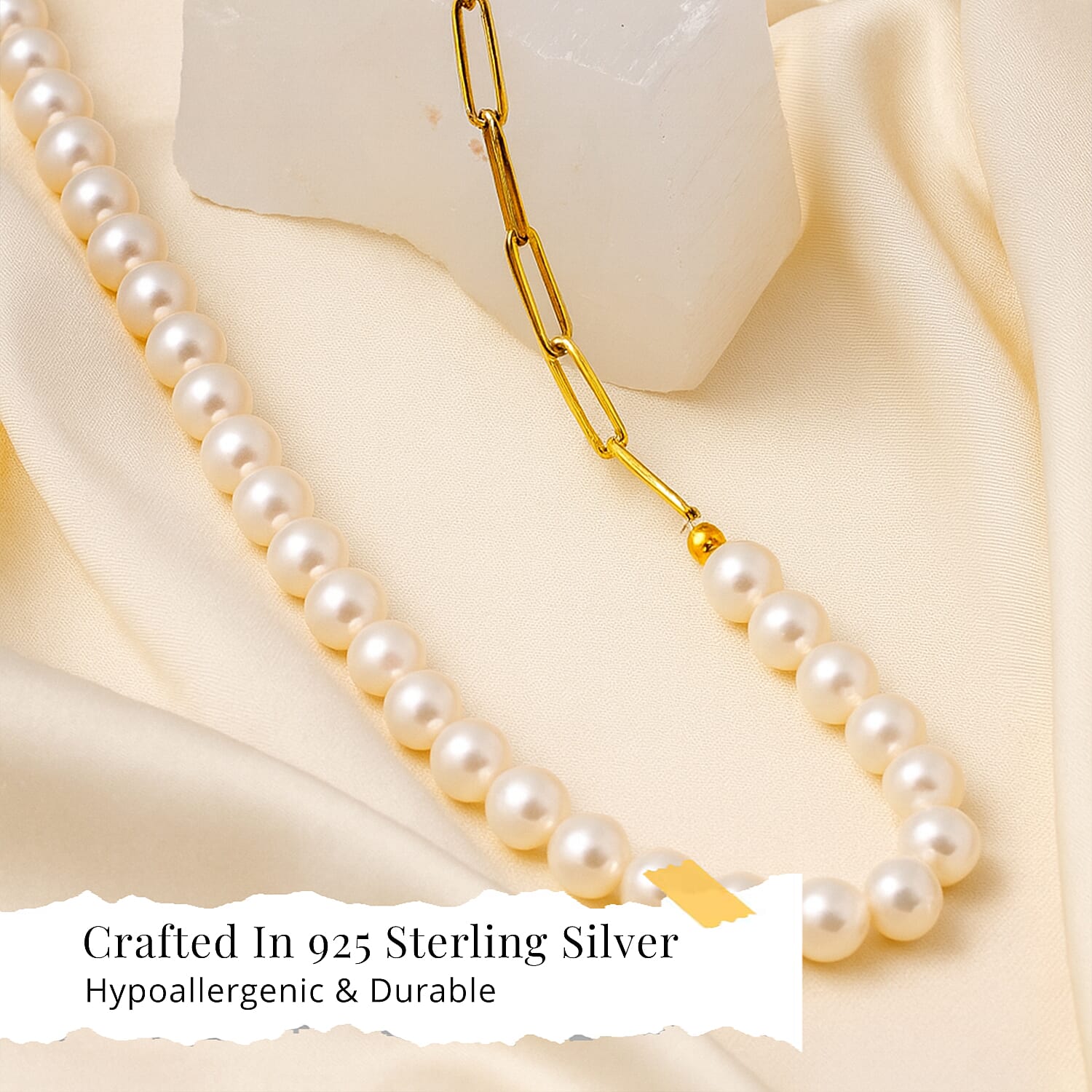 Yellow Gold Over Sterling Silver - Product card gallery slide 3 (10178180383033)