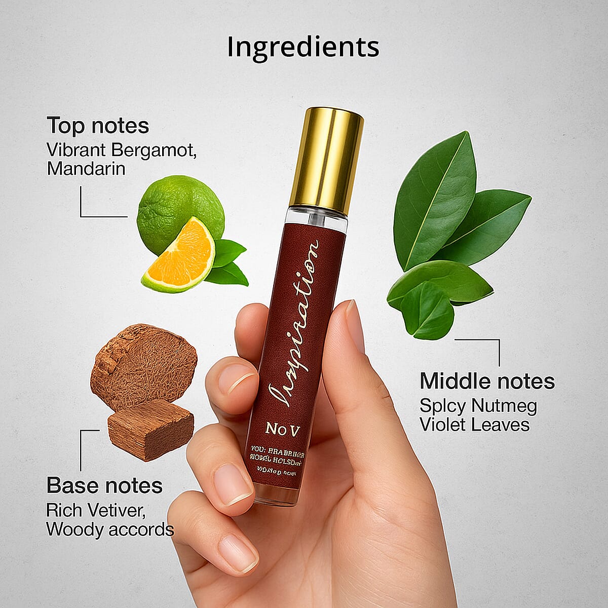 The Lab Direct Inspiration 100% Fragrance Concentrate- No. V (.3oz) image number 2