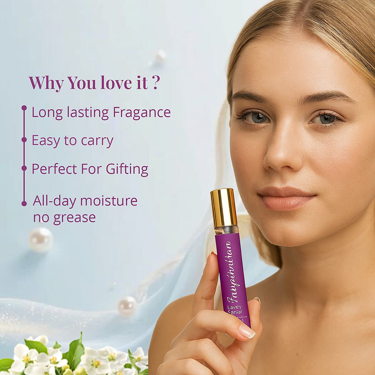 The Lab Direct Inspiration 100% Fragrance Concentrate- Lovely Santal (.3oz) image number 1