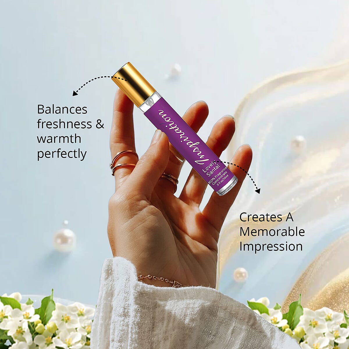 The Lab Direct Inspiration 100% Fragrance Concentrate- Lovely Santal (.3oz) image number 3