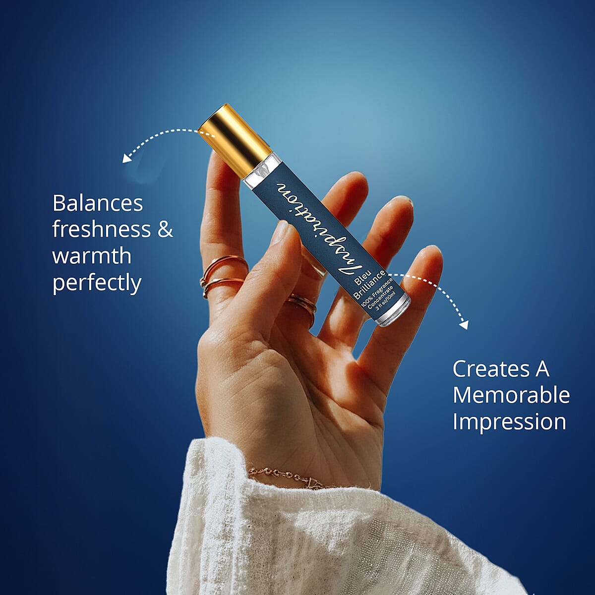 The Lab Direct Inspiration 100% Fragrance Concentrate- Bleu Brilliance (.3oz) image number 3