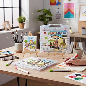 Set of 60pcs Acrylic Marker Pens - Multi Color