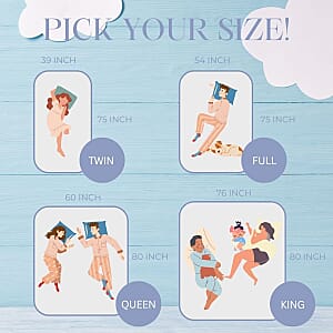  L'Baiet 12-inch Cool Gel Memory Foam Mattress -Twin