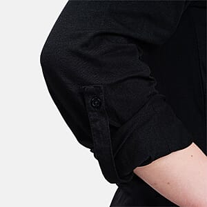 Tamsy Onyx Button Top - S