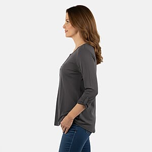 Tamsy Shungite Button Top - XL