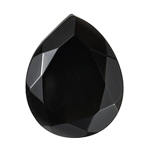 AA Black Obsidian (Pear 10x8 mm) 1.98 ctw Loose Gemstone