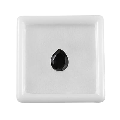 AA Black Obsidian (Pear 10x8 mm) 1.98 ctw Loose Gemstone