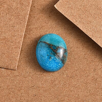 AA Mojave Blue Turquoise (Ovl 11x9 mm) 2.51 ctw Loose Gemstone