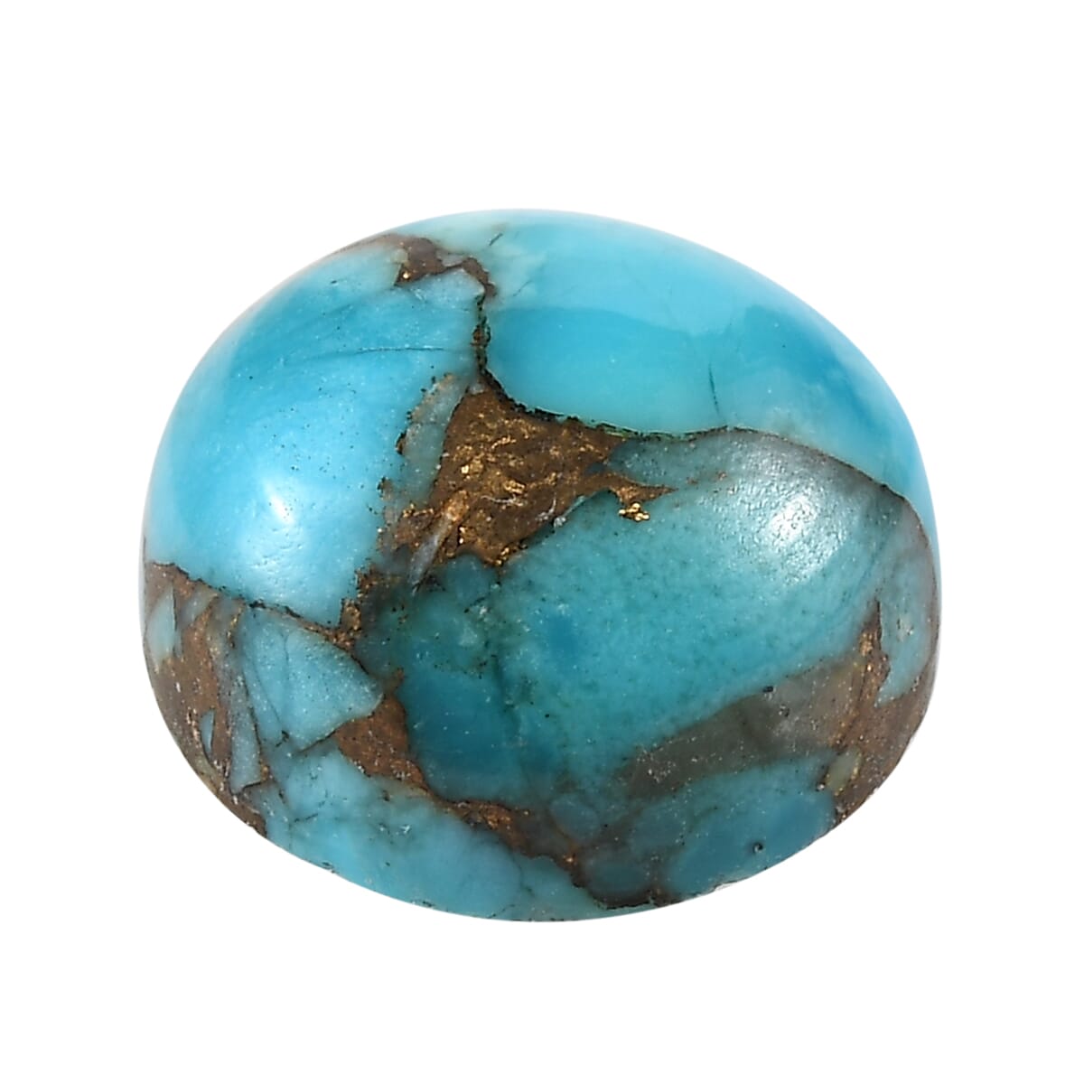 AA Mojave Blue Turquoise (Rnd 8 mm) 1.76 ctw image number 2