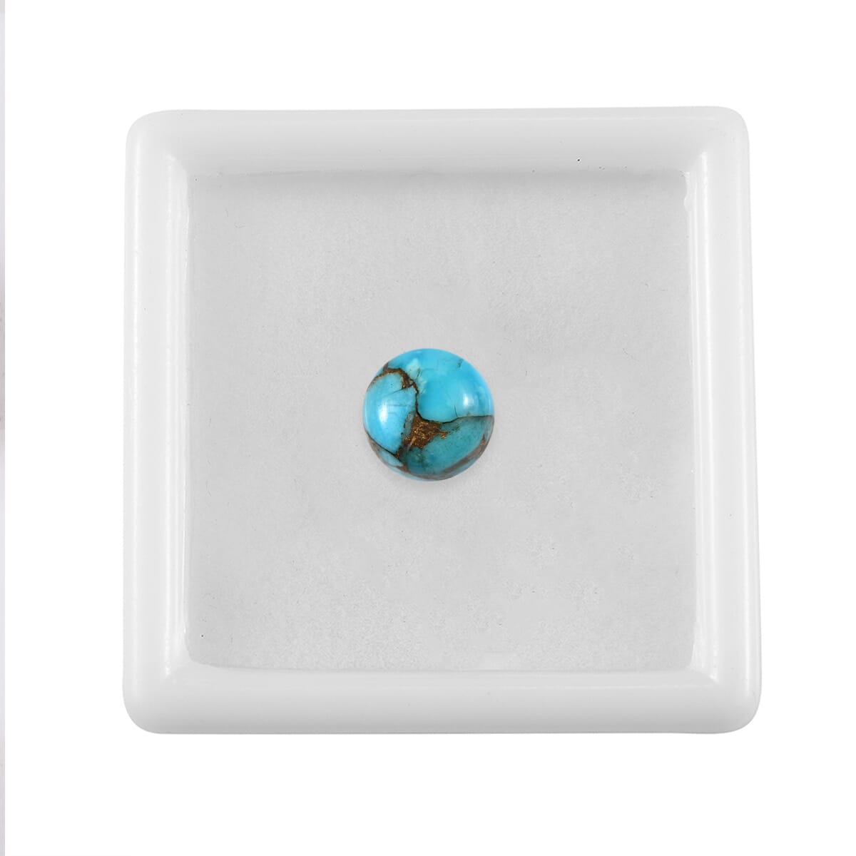 AA Mojave Blue Turquoise (Rnd 8 mm) 1.76 ctw image number 3