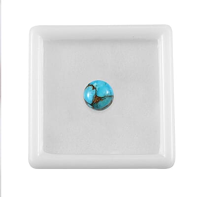 AA Mojave Blue Turquoise (Rnd 8 mm) 1.76 ctw Loose Gemstone