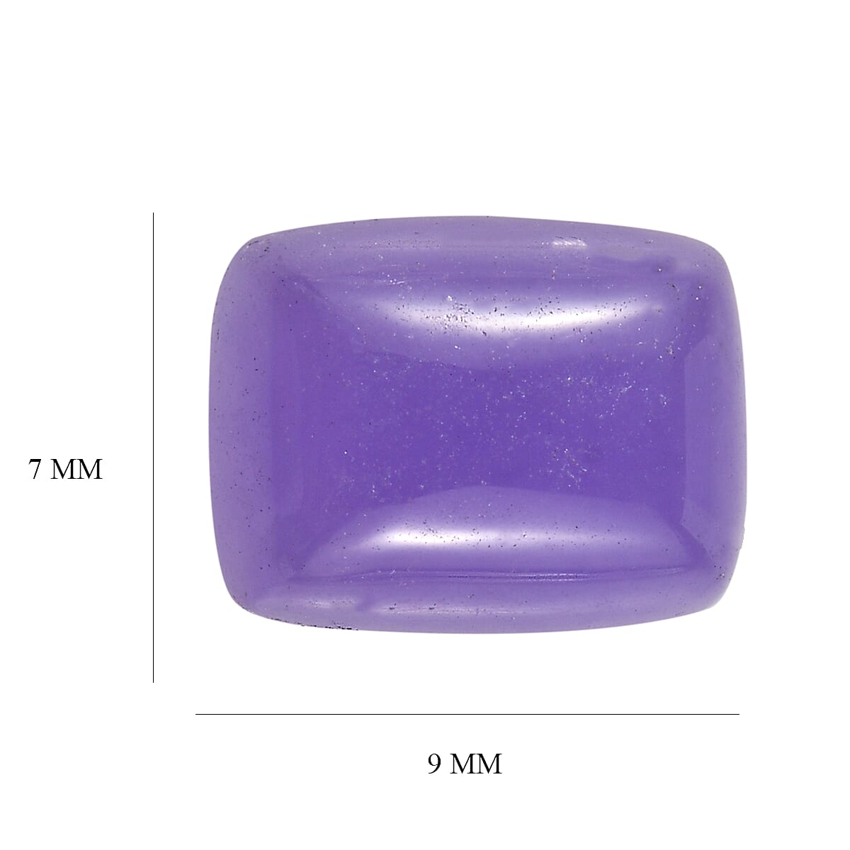 AA Purple Jade (D) (Cush 9x7 mm) 2.59 ctw Loose Gemstone