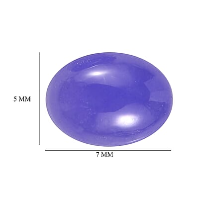 Purple Jade (D) Set of 2 (Ovl 7x5 mm) 2.01 ctw Loose Gemstone