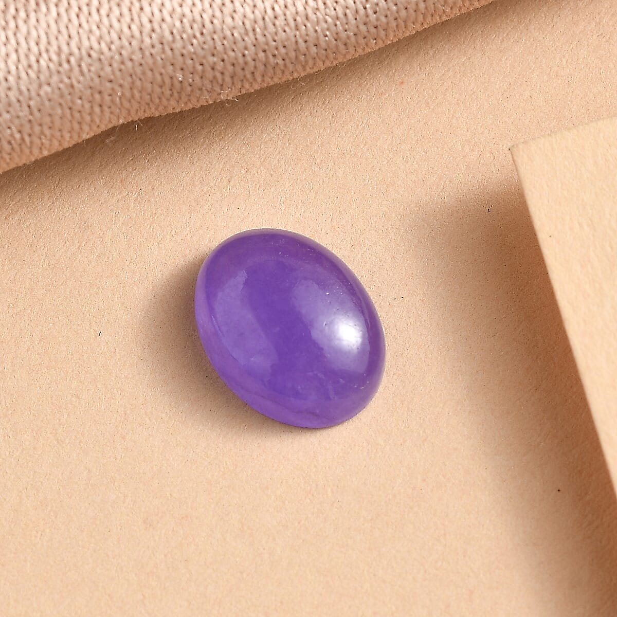 AA Purple Jade (D) (Ovl 8x6 mm) 1.26 ctw Loose Gemstone image number 1