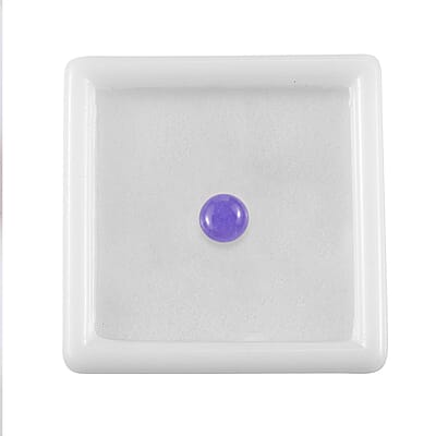 Purple Jade (D) (Rnd 6 mm) 0.92 ctw Loose Gemstone