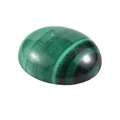 African Malachite (Ovl 11x9 mm) 3.71 ctw Loose Gemstone