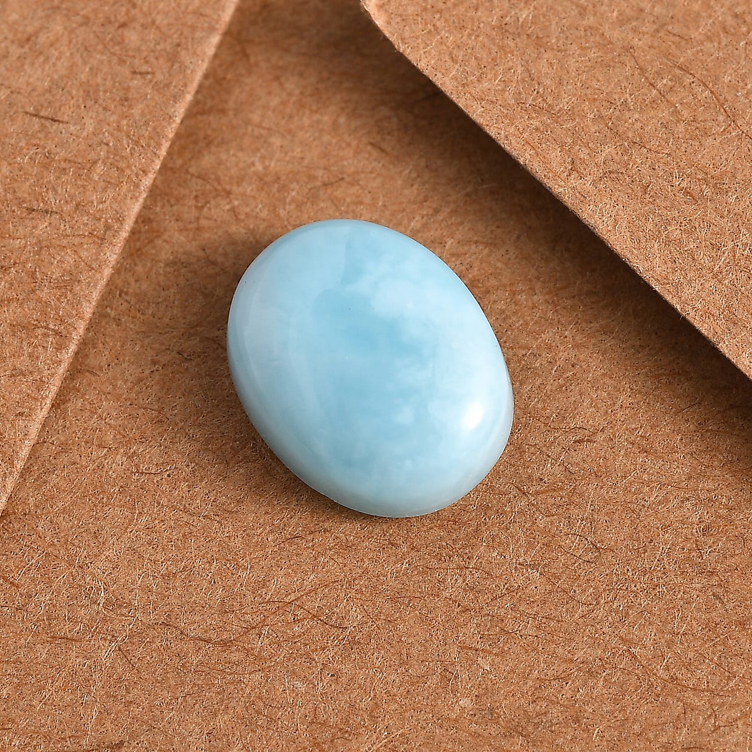 Larimar (Ovl 9x7 mm) 1.89 ctw Loose Gemstone