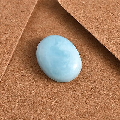 Larimar (Ovl 9x7 mm) 1.89 ctw Loose Gemstone