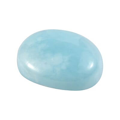 Larimar (Ovl 9x7 mm) 1.89 ctw Loose Gemstone