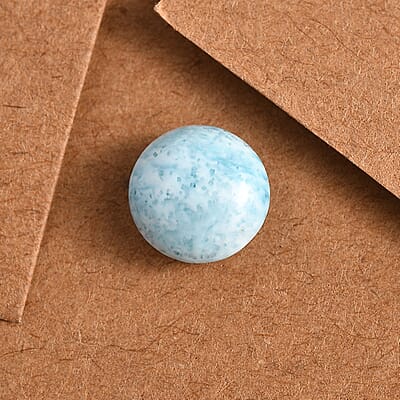 Larimar (Rnd 8 mm) 2.10 ctw Loose Gemstone