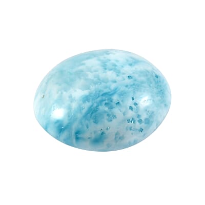 Larimar (Rnd 8 mm) 2.10 ctw Loose Gemstone