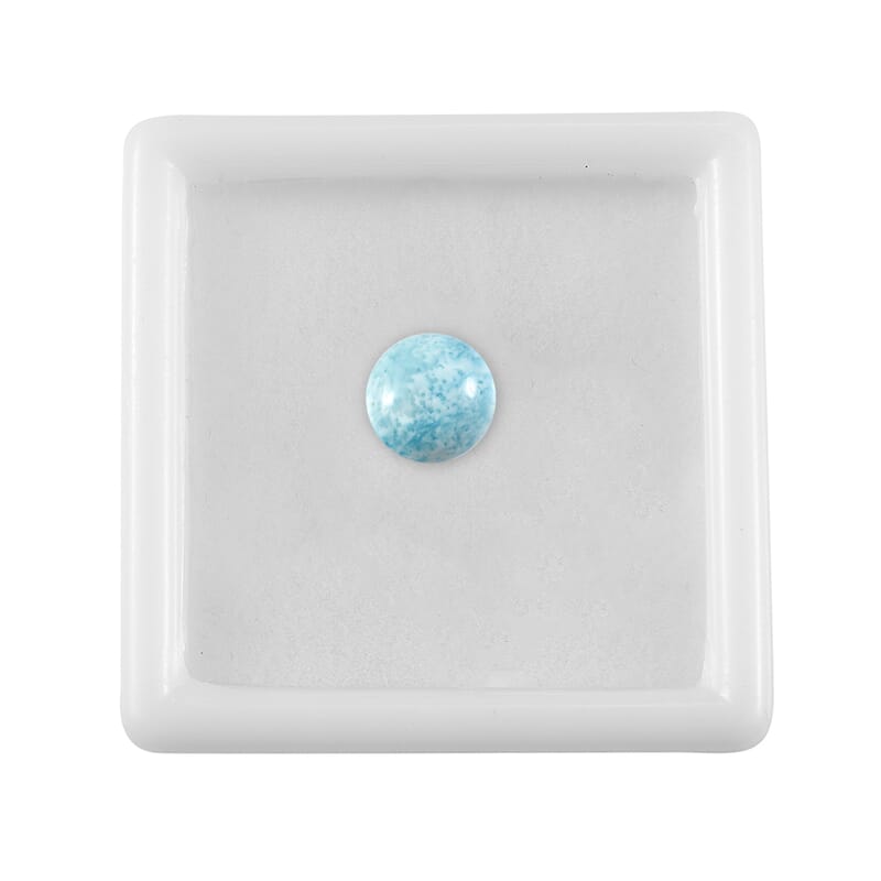 Larimar (Rnd 8 mm) 2.10 ctw Loose Gemstone