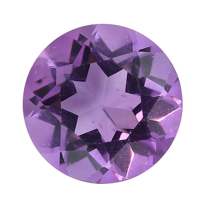 Bolivian Amethyst (Rnd 6 mm) 0.60 ctw Loose Gemstone