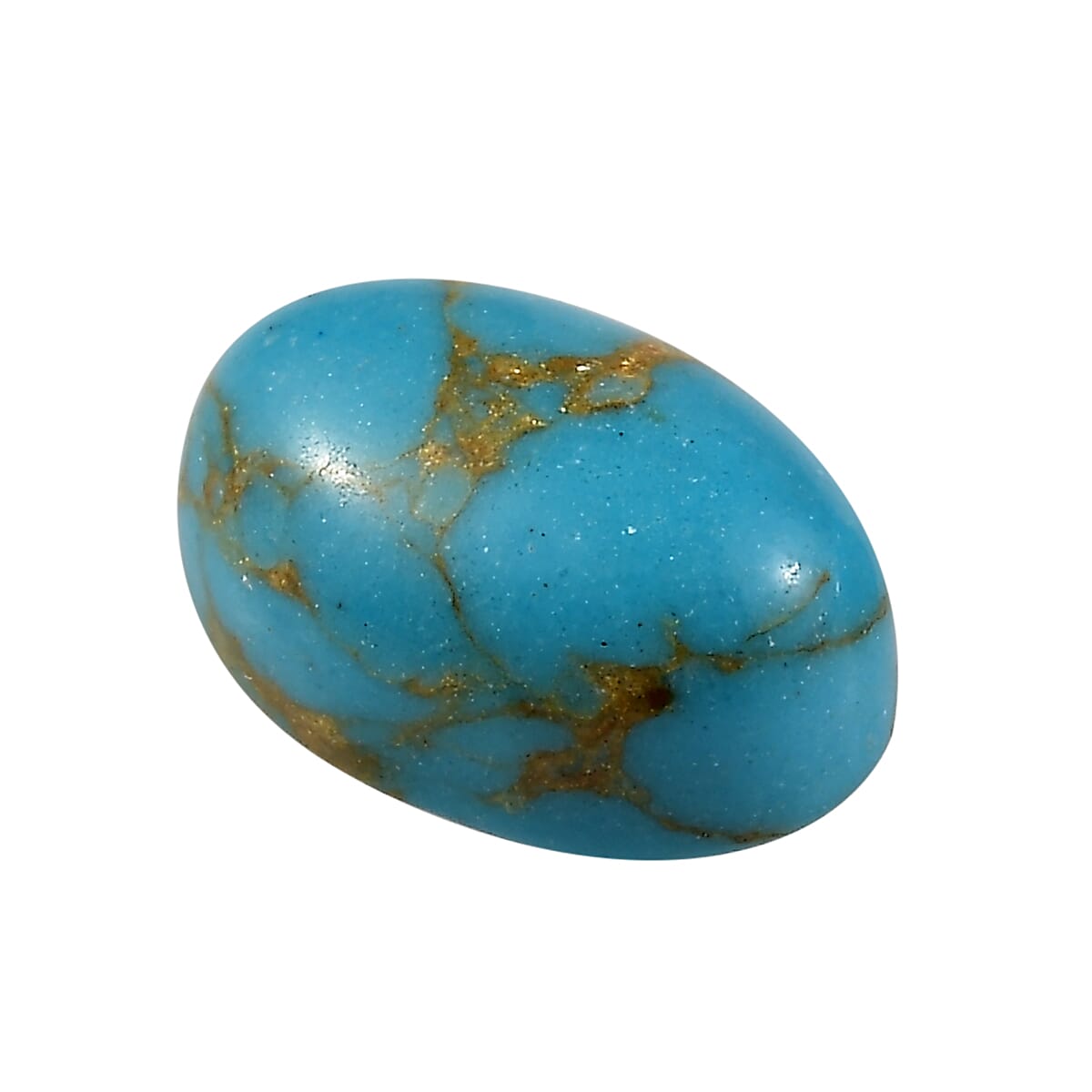 Mojave Blue Turquoise Set of 2 (Ovl 6x4 mm) 0.99 ctw image number 2