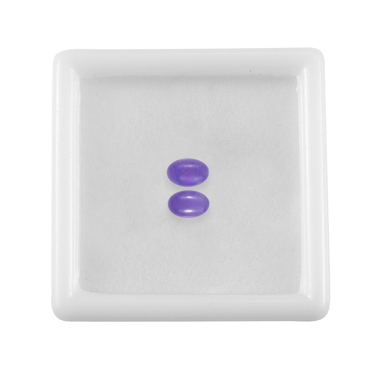 AA Purple Jade (D) Set of 2 (Ovl 6x4 mm) 1.07 ctw image number 3