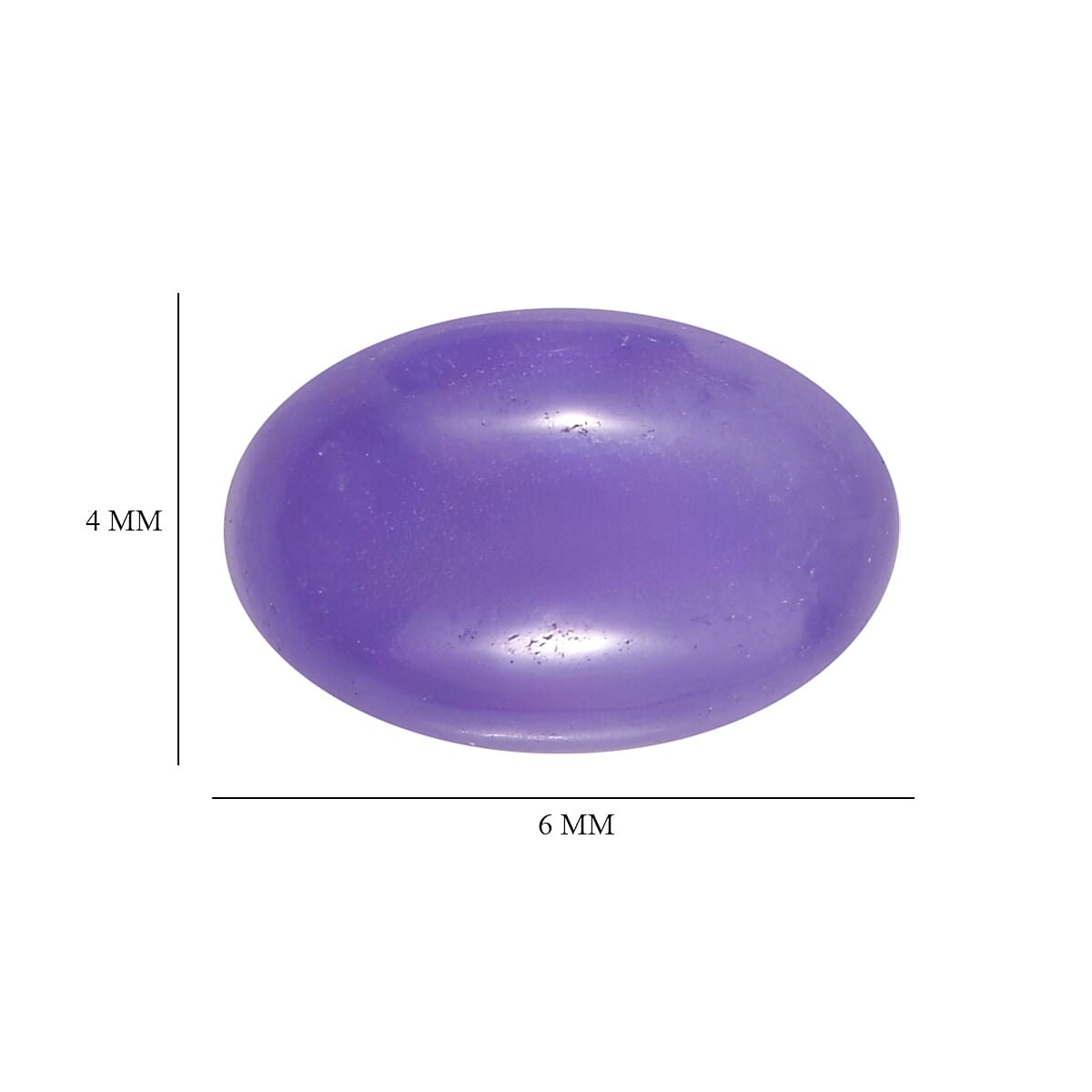 AA Purple Jade (D) Set of 2 (Ovl 6x4 mm) 1.07 ctw Loose Gemstone