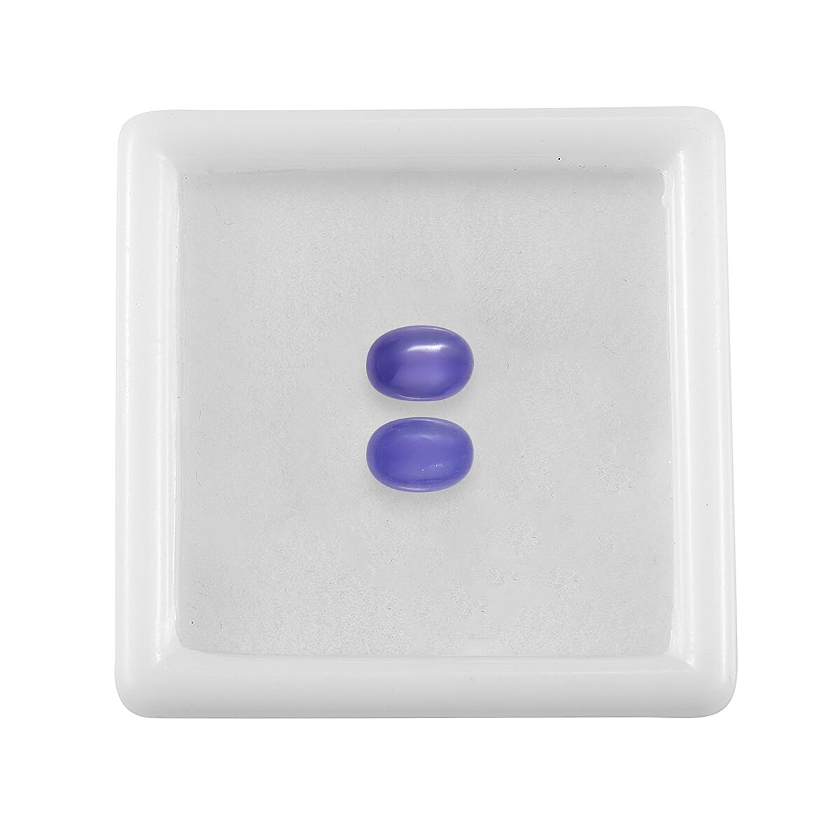 AAA Purple Jade (D) Set of 2 (Ovl 7x5 mm) 1.88 ctw Loose Gemstone
