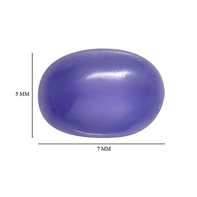 AAA Purple Jade (D) Set of 2 (Ovl 7x5 mm) 1.88 ctw Loose Gemstone
