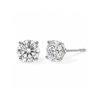 Rhodium Over Sterling Silver / 1.00 - Product card gallery slide 1 (10177724678457)