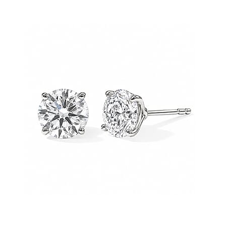 Rhodium Over Sterling Silver / 1.00 - Product card gallery slide 1 (10177724678457)