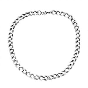 D'Joy Fancy Link Chain Necklace in Sterling Silver 39.85 Grams 20 Inches